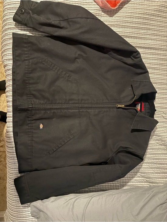 Dickies Jackets & Blazers - Dickies Black Women’s Bomber Jacket with Zip Front